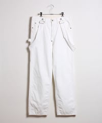 ノービブ オーバーオール / ホワイト　No Bib Overalls / White