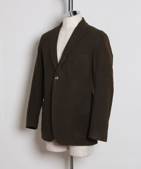 コットンフランネル フラノブレイザー / カーキ　Cotton Flannel Blazer/ Khaki