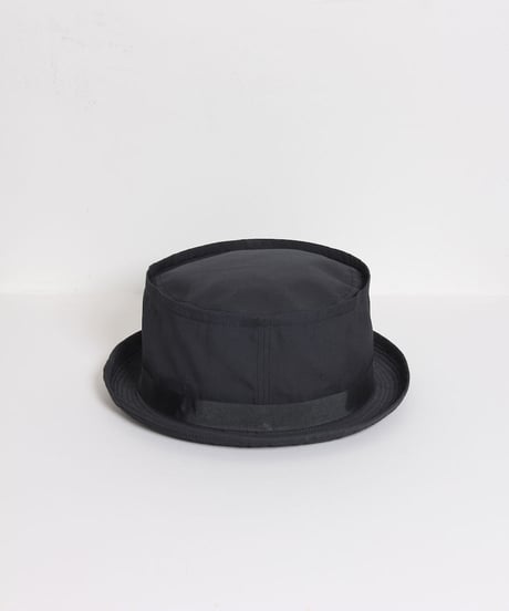 ロールアップブリム ポークパイハット / ブラック　Roll Up Brim Pork Pie Hat / Black