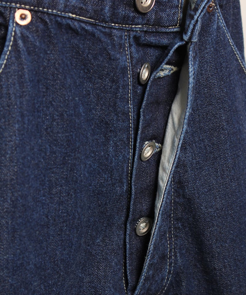 かぐれ 大人のデニムオーバーオール INDIGO サイズ2 かぐれ 大人のデニムオーバーオール INDIGO サイズ2