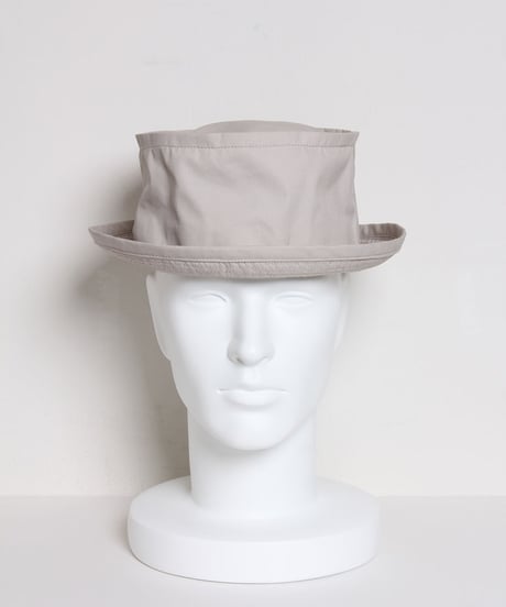 ロールアップブリム ポークパイハット / サンドベージュ　Roll Up Brim Pork Pie Hat / Sand Beige