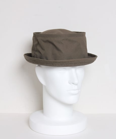 ロールアップブリム ポークパイハット / カーキ　Roll Up Brim Pork Pie Hat / Khaki