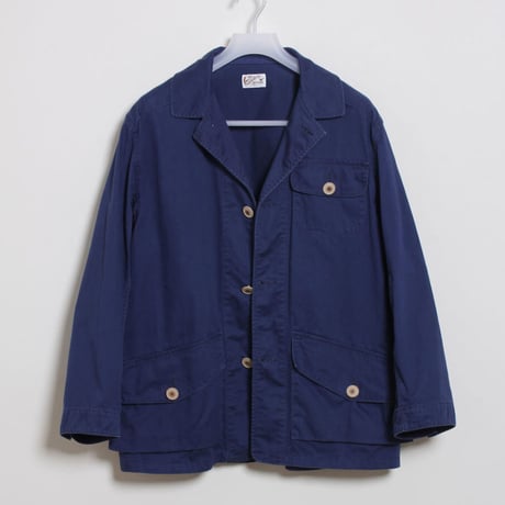 オーバーサイズ カバーオールジャケット / ブルー　Oversized Coverall Jacket / Blue