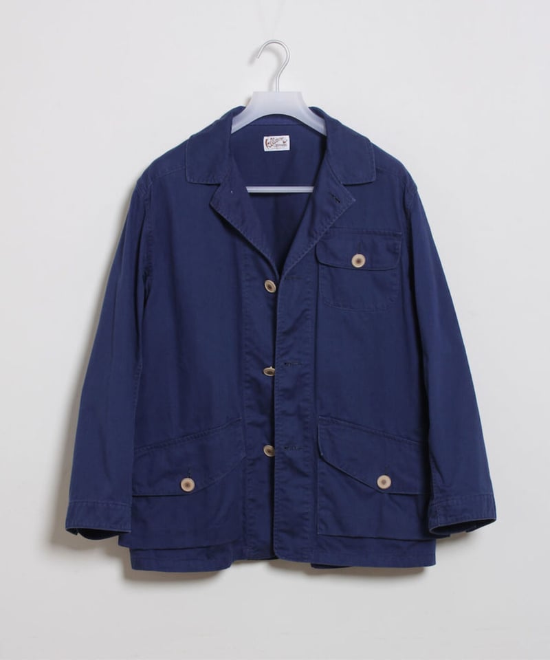 オーバーサイズ カバーオールジャケット / ブルー Oversized オーバーサイズ カバーオールジャケット / ブルー Oversized
