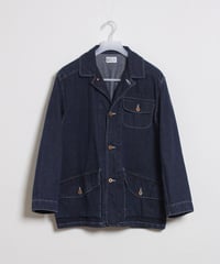 オーバーサイズ カバーオールジャケット / インディゴ　Oversized Coverall Jacket / Indigo