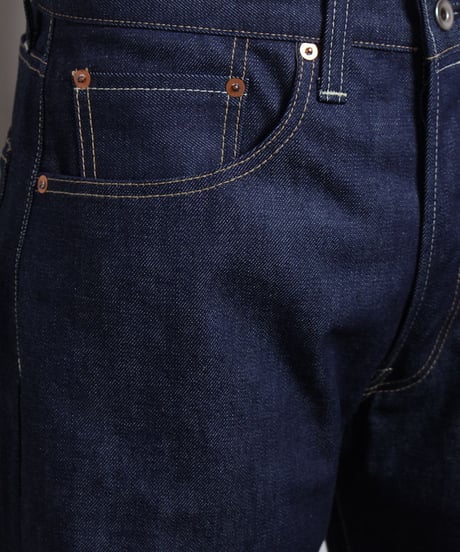 リジッドデニム５ポケットジーンズ / インディゴ | ユニセックス　Rigid Denim 5 Pockets Jeans / Indigo｜UNISEX