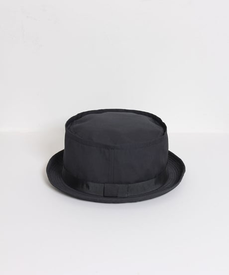 ロールアップブリム ポークパイハット / ブラック　Roll Up Brim Pork Pie Hat / Black