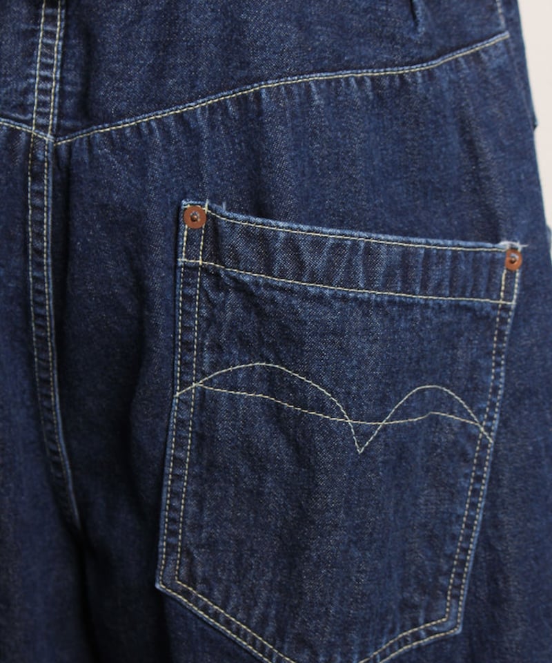 ウエスト オーバーオール / インディゴ Waist Overalls / Indigo |