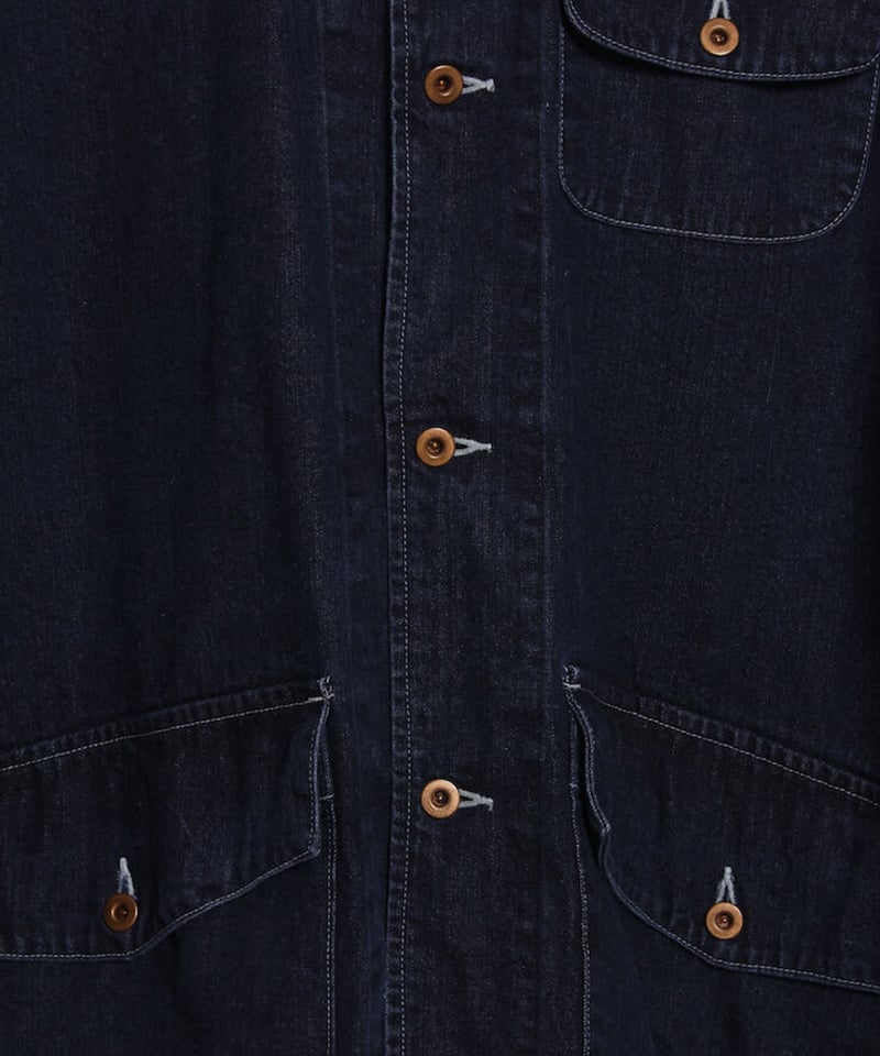 オーバーサイズ カバーオールジャケット / インディゴ Oversized オーバーサイズ カバーオールジャケット / インディゴ Oversized