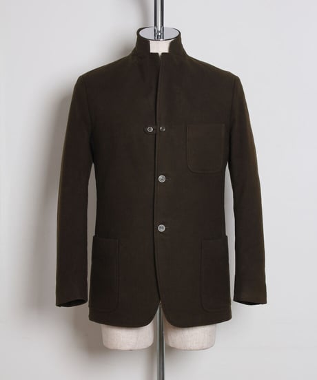 コットンフランネル フラノブレイザー / カーキ　Cotton Flannel Blazer/ Khaki