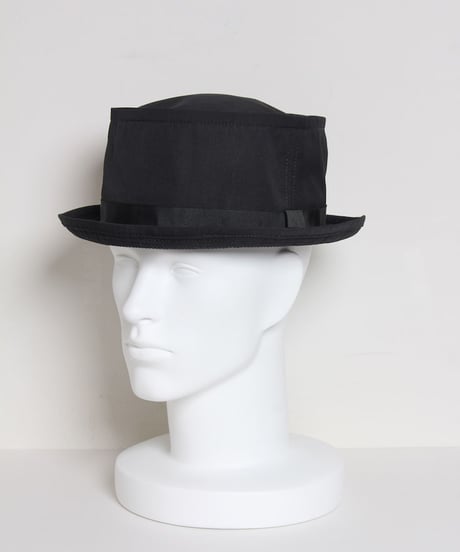 ロールアップブリム ポークパイハット / ブラック　Roll Up Brim Pork Pie Hat / Black