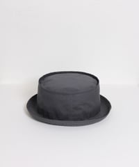 ロールアップブリム ポークパイハット：ダークグレー　Roll Up Brim Pork Pie Hat / Dark Grey