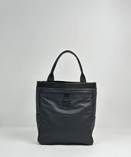 ハンドメイド レザートートバッグ / ブラック　Handmade Leather Tote Bag / Black