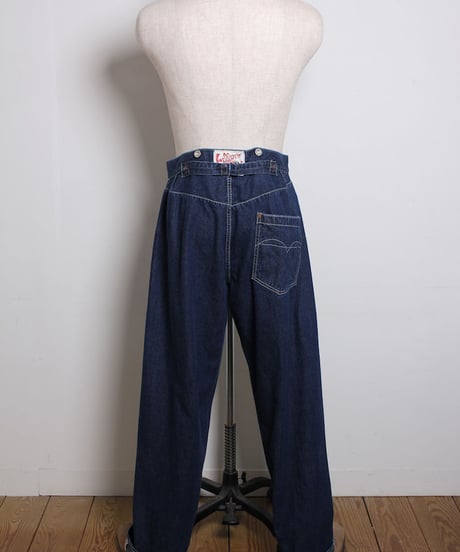 ウエスト オーバーオール / インディゴ　Waist Overalls / Indigo