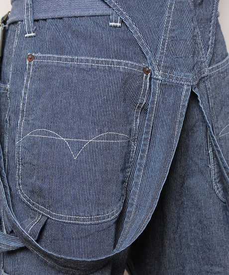 ノービブ オーバーオール / ピンストライプ　No Bib Overalls / Pin Stripe