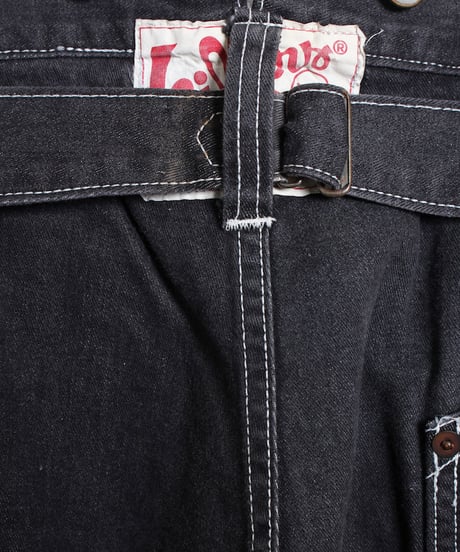 フィッシュテール ワークパンツ / ブラック　Fishtail Work Pants / Black