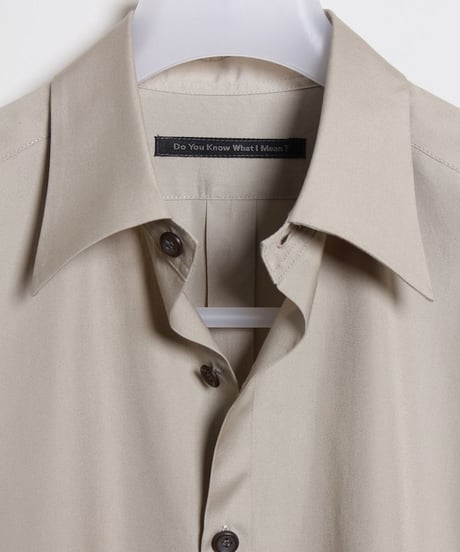 フレンチシーム シャツ / ベージュ　French Seam Shirts / Beige