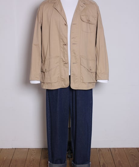 オーバーサイズ カバーオールジャケット / ベージュ　Oversized Coverall Jacket / Beige