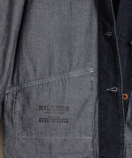 オーバーサイズ カバーオールジャケット / インディゴ　Oversized Coverall Jacket / Indigo