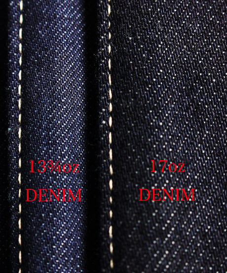 17オンスデニム５ポケットジーンズ / インディゴ　17oz Denim 5 Pockets Jeans / Indigo