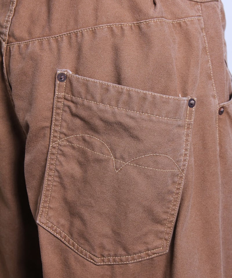 ウエスト オーバーオール / ブラウン Waist Overalls / Brown ウエスト オーバーオール / ブラウン Waist Overalls / Brown