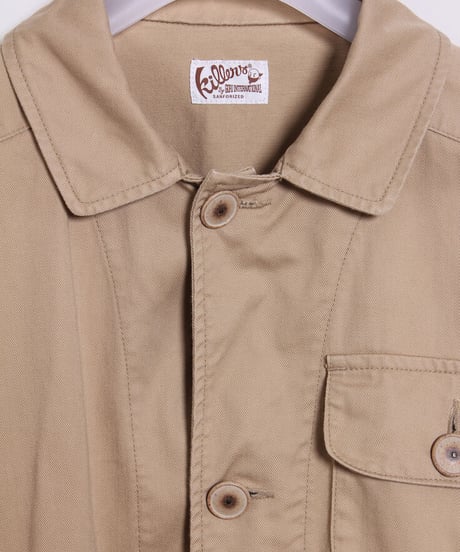 オーバーサイズ カバーオールジャケット / ベージュ　Oversized Coverall Jacket / Beige