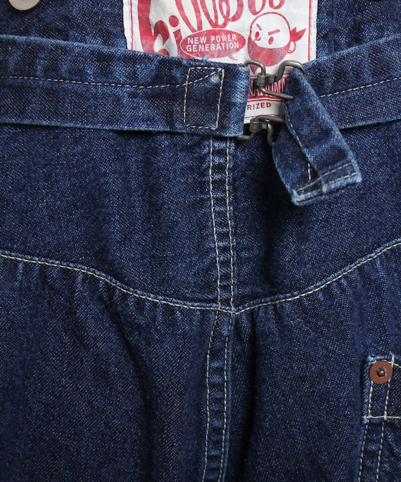 ウエスト オーバーオール / インディゴ Waist Overalls / Indigo |