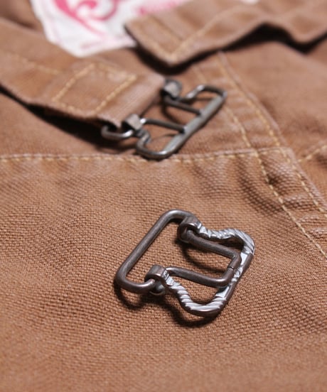 ウエスト オーバーオール / ブラウン　Waist Overalls / Brown