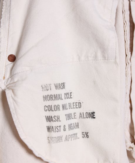 ウエスト オーバーオール / ナチュラル　Waist Overalls / Natural