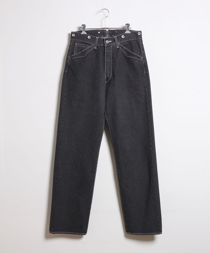フィッシュテール ワークパンツ / ブラック Fishtail Work Pants フィッシュテール ワークパンツ / ブラック Fishtail Work Pants