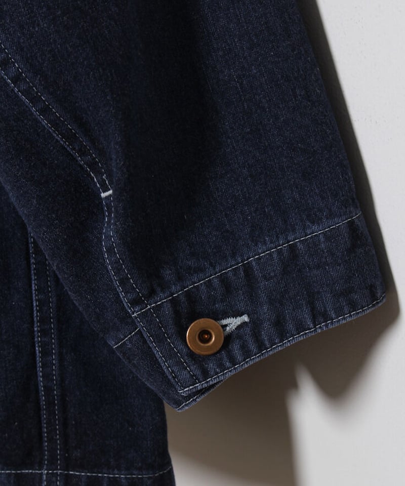 オーバーサイズ カバーオールジャケット / インディゴ Oversized オーバーサイズ カバーオールジャケット / インディゴ Oversized