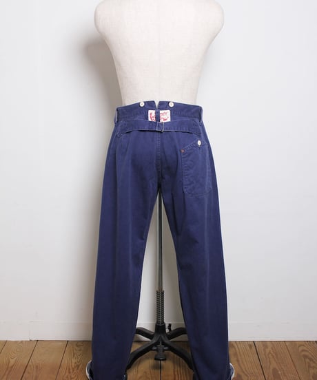 フィッシュテール ワークパンツ / ブルー　Fishtail Work Pants_Blue