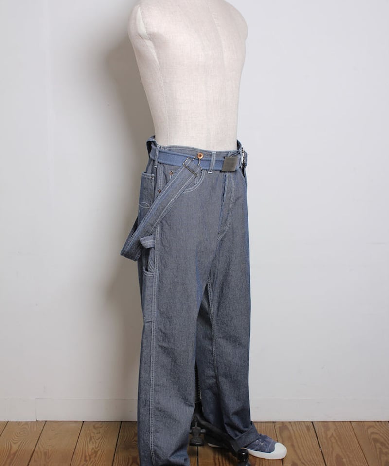 Snap-on オーバーオール / L / NVY / ストライプ Snap-on オーバーオール / L / NVY / ストライプ