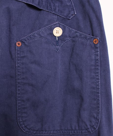 フィッシュテール ワークパンツ / ブルー　Fishtail Work Pants_Blue