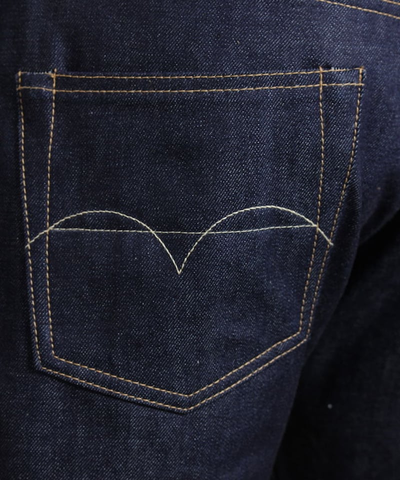 リジッドデニム5ポケットジーンズ / インディゴ | ユニセックス Rigid