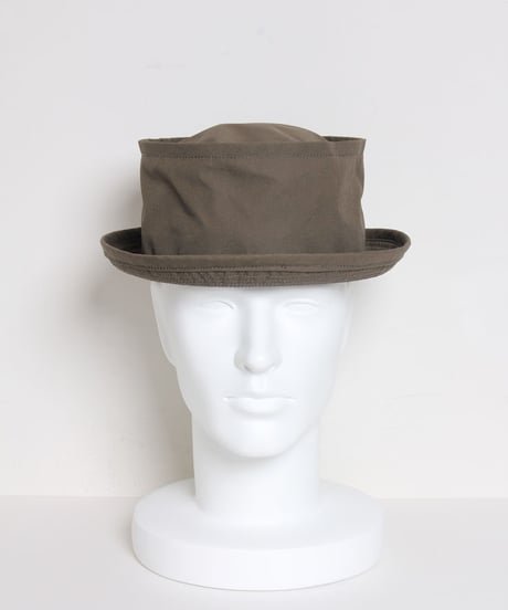 ロールアップブリム ポークパイハット / カーキ　Roll Up Brim Pork Pie Hat / Khaki