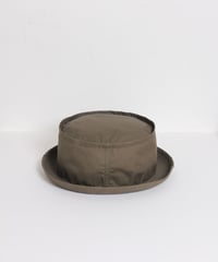 ロールアップブリム ポークパイハット / カーキ　Roll Up Brim Pork Pie Hat / Khaki