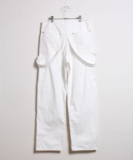 ノービブ オーバーオール / ホワイト　No Bib Overalls / White