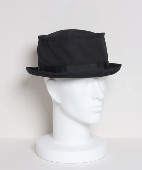 ロールアップブリム ポークパイハット / ブラック　Roll Up Brim Pork Pie Hat / Black