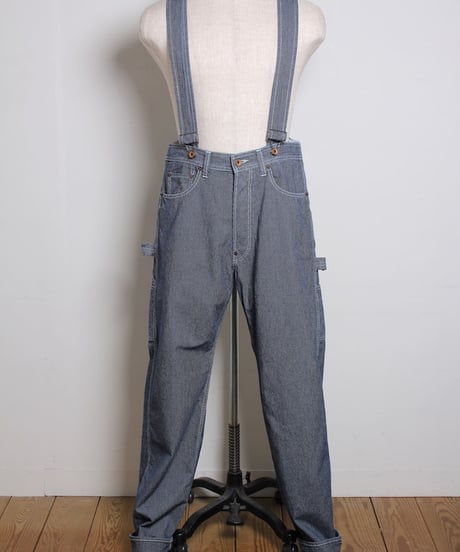 ノービブ オーバーオール / ピンストライプ　No Bib Overalls / Pin Stripe