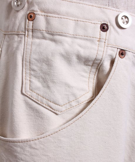 ウエスト オーバーオール / ナチュラル　Waist Overalls / Natural