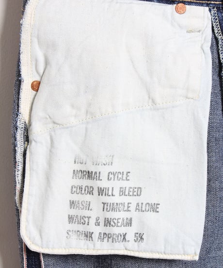 別注オリジナル10オンスデニム５ポケットジーンズ / インディゴ　Original 10oz Denim 5 Pockets Jeans / Indigo