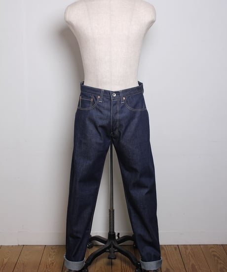 リジッドデニム５ポケットジーンズ / インディゴ | ユニセックス　Rigid Denim 5 Pockets Jeans / Indigo｜UNISEX