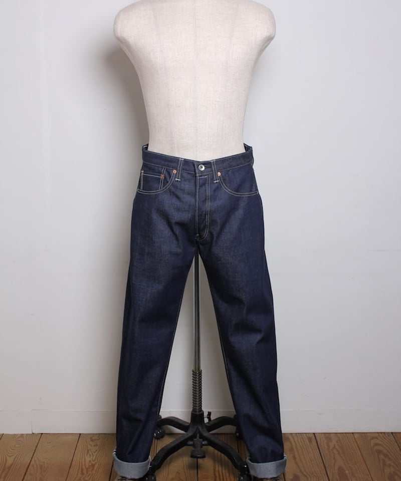 リジッドデニム5ポケットジーンズ / インディゴ | ユニセックス Rigid