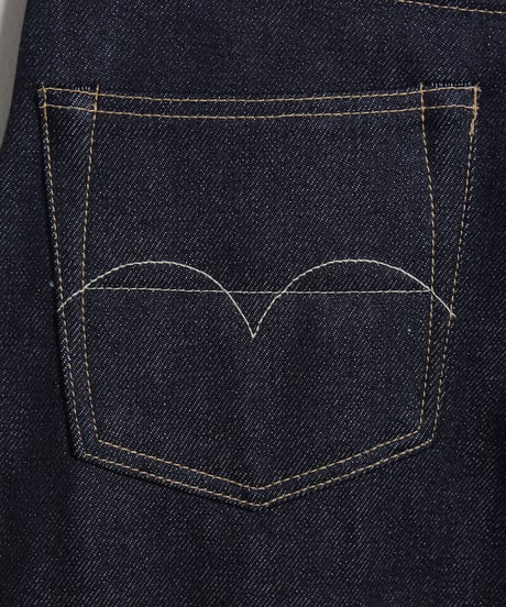 17オンスデニム５ポケットジーンズ / インディゴ　17oz Denim 5 Pockets Jeans / Indigo