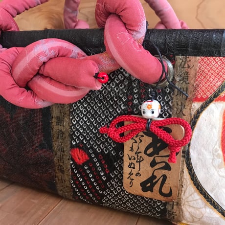 一閑張り『桜色絞りうさぎ』