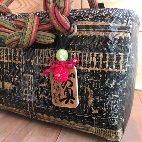 一閑張りバック『相撲番付』