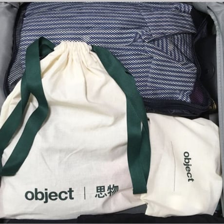 object logo dust bag 5号