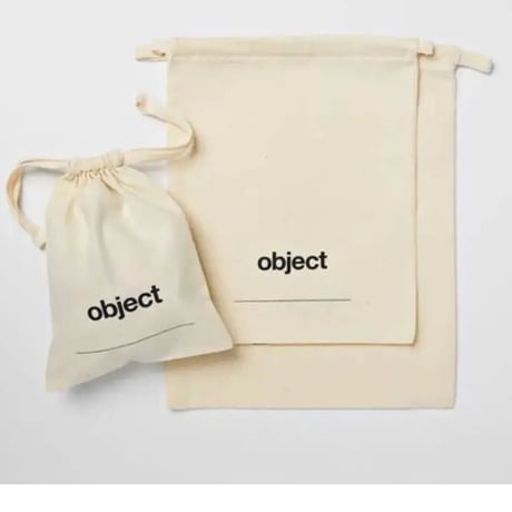object logo dust bag   3号