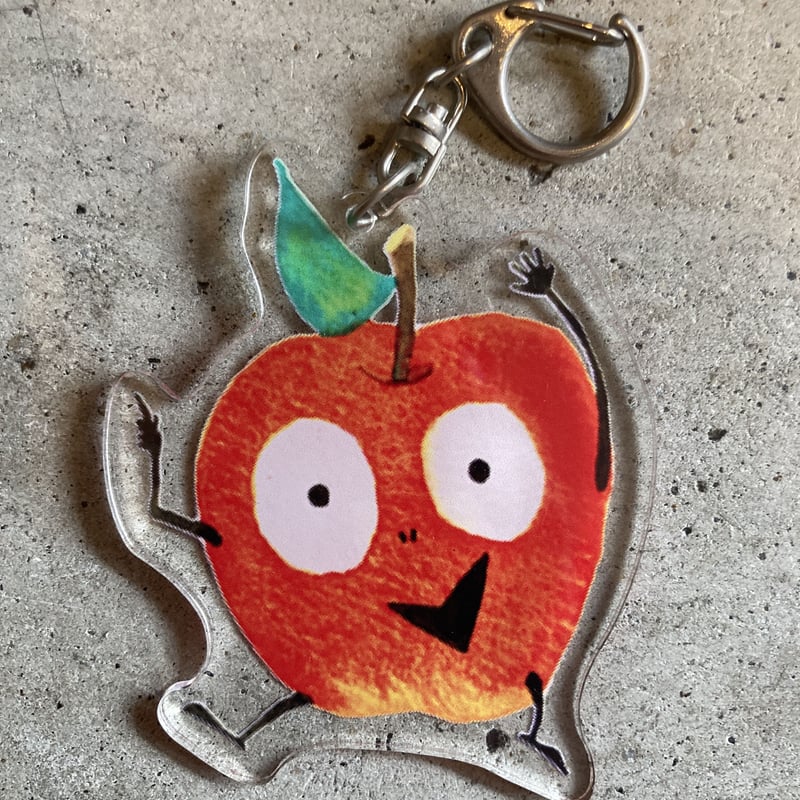 りんごくん アクリルキーホルダー | elicafe stores